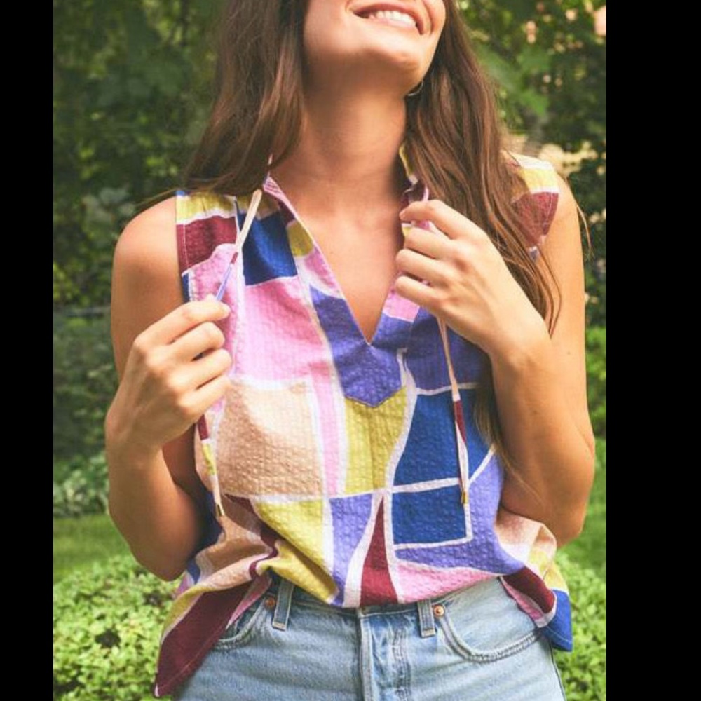 Anthropologie The Odell’s Helen Sleeveless Top